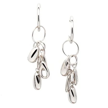 silverline, Ασημένια, Γυναικεία Σκουλαρίκια