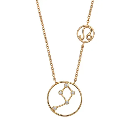 silverline,Ασημένιο Γυναικείο Κολιέ - Λέων