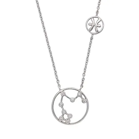 silverline, Ασημένιο Γυναικείο Κολιέ - Ιχθείς