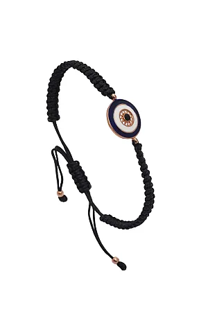 silverline, Ασημένιο Γυναικείο Βραχιόλι με μάτι βασκανίας