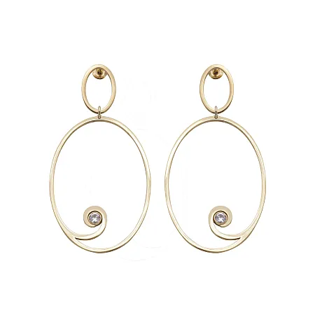 silverline, γυναικεία ,σκουλαρίκια, από, ανοξείδωτο ,ατσάλι,