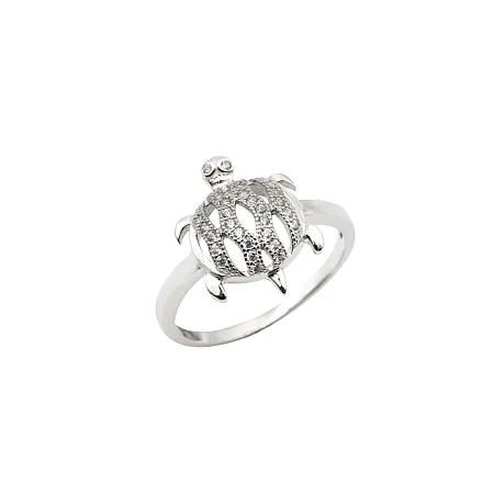 silverline, ασημένιο, γυναικείο, δαχτυλίδι με ζιργκόν, χελώνα και άσπρο, επιπλατίνωμα,