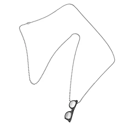 Κολιέ με γυαλιά ηλίου, unisex,80 εκατοστά από ανοξείδωτο ατσάλι,TRIBUTE