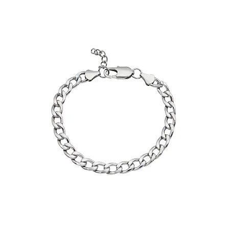 TRIBUTE, ανδρικό, βραχιόλι, καδένα, από ανοξείδωτο ατσάλι, 20 εκατοστά με αλυσίδα προέκτασης 2 εκατοστών